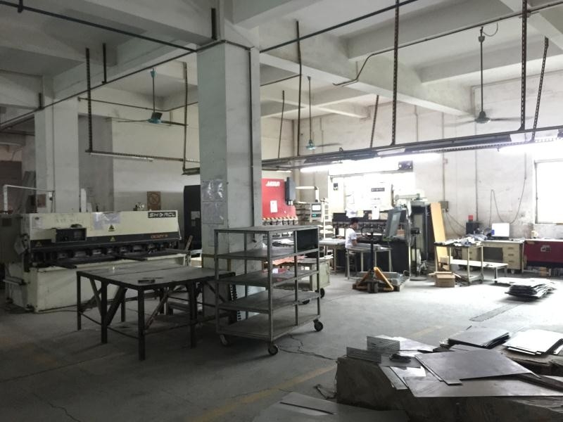Guangzhou Ansheng Display Shelves Co.,Ltd خط تولید سازنده