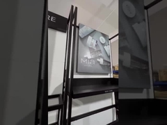 بسته بندی پایه صفحه نمایش لوازم آرایشی و بهداشتی جلا داده شده با کارتن